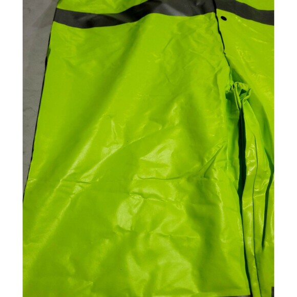 Nasco Electric Arc Resistant HiVis Bib 1001TFY202 ANSI 107 Level 2 Class E Flame - Picture 8 of 12